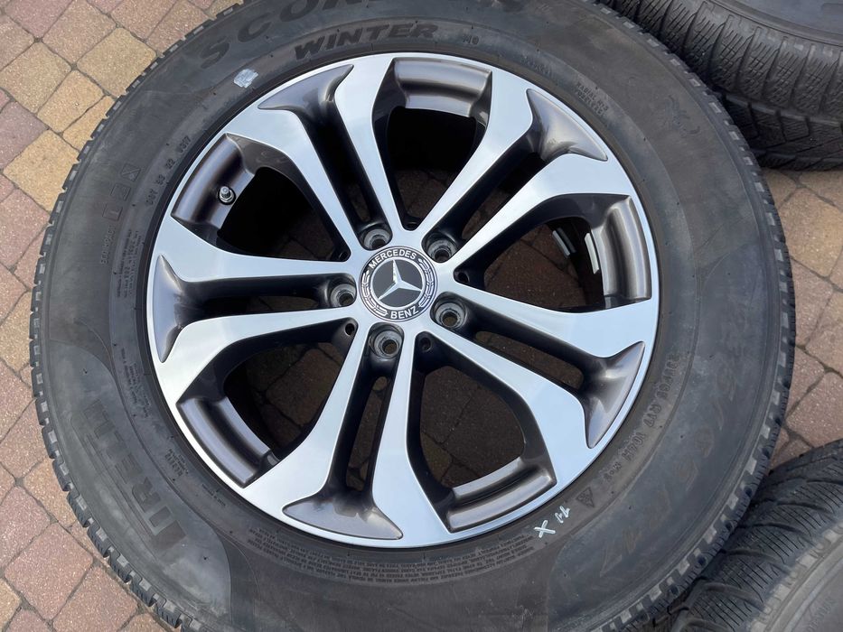 3773. Alufelgi 17" Mercedes GLC W253 oryginalne 5x112 7.5J ET36