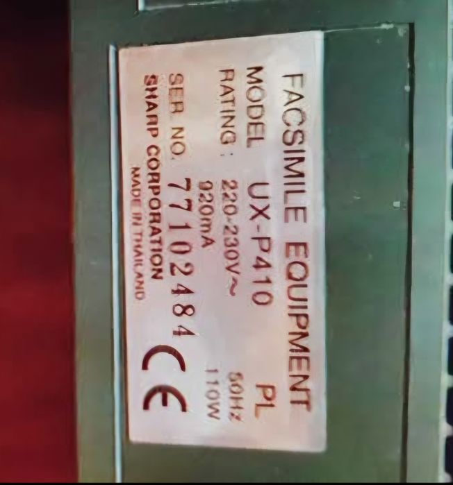 Telefon fax stacjonarny UX-P410