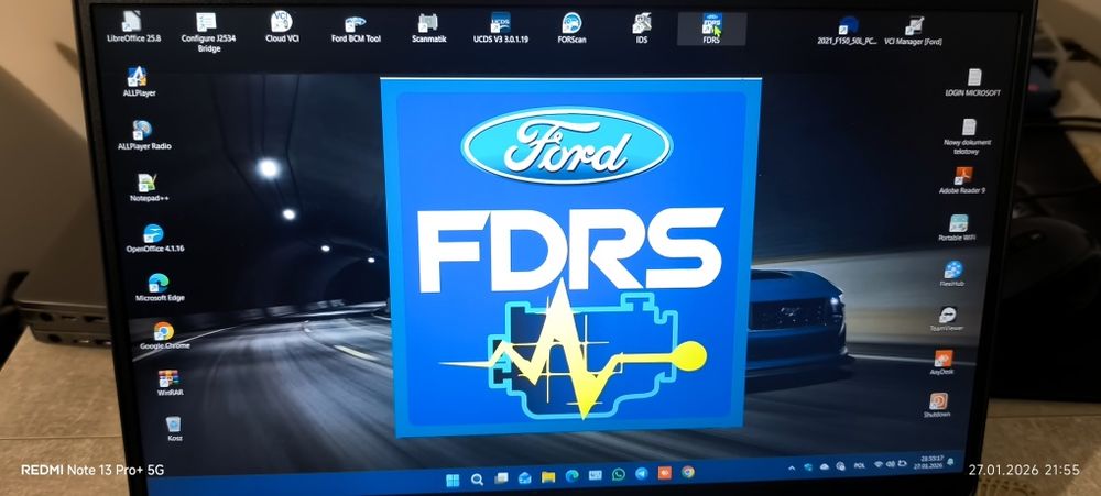 UCDS V5 +FORD Dealer FJDS FLASH+ FDRS z LICENCJĄ 365 dni - Mazda Oem Usb Wi-Fi