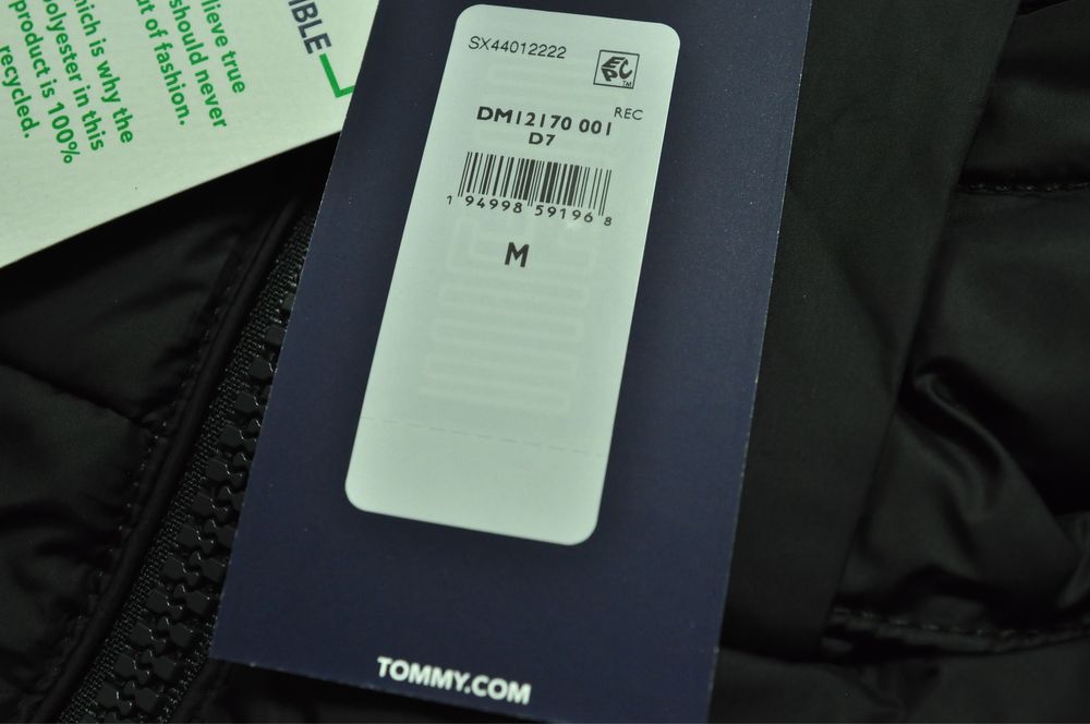 Tommy Hilfiger оригинал новый зимний пуховик куртка размер S (NEW)
