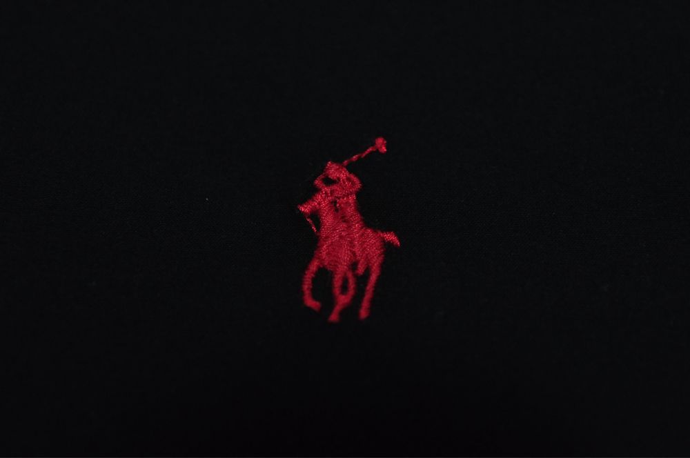 Polo Ralph Lauren Black оригинал новая рубашка мужская чёрная (NEW) L