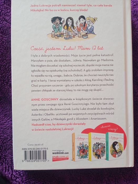 Książka Lukrencja