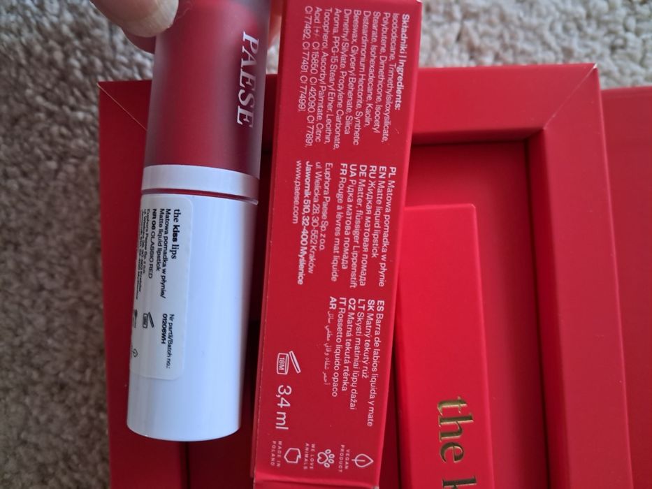 Pomadka i konturowka zestaw