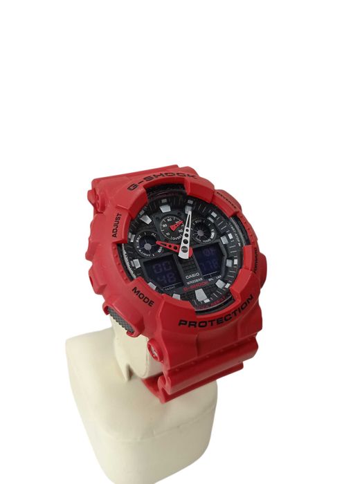 G-Shock Casio 5081 Ga100b Czerwony
