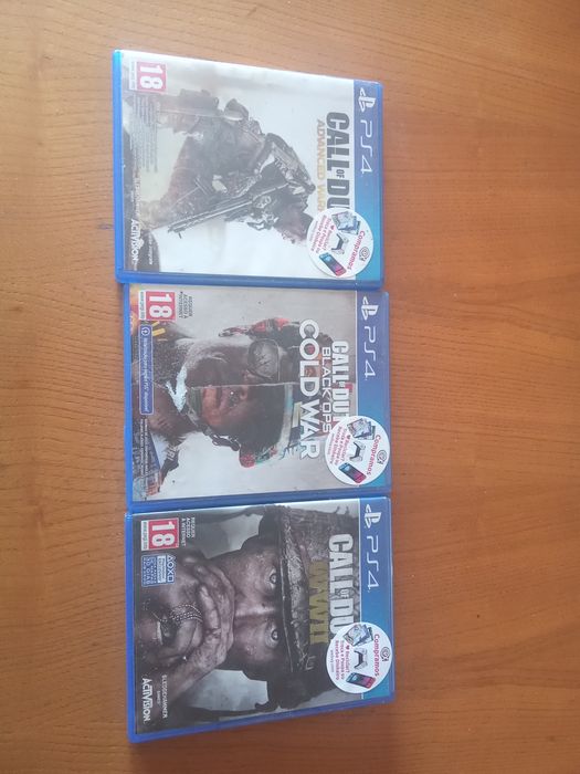 3 jogos ps4 call of dutty