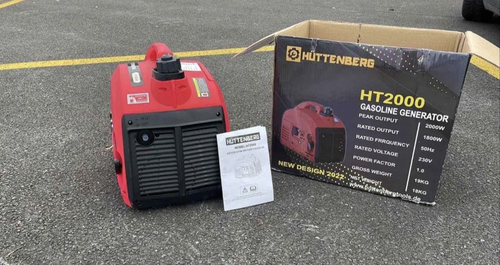 Інверторний генератор / новий генератор Huttenberg HT 2000/ 2квт