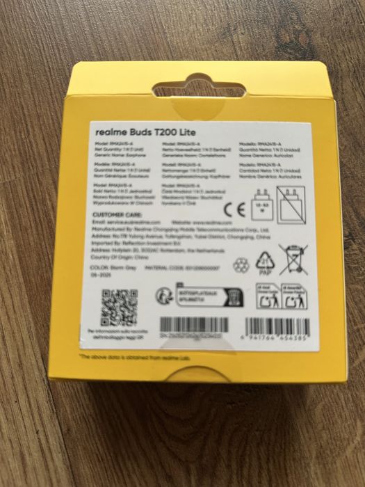 Słuchawki bezprzewodowe Realme Buds T200 lite