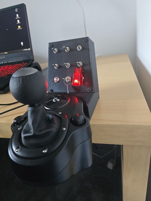 Button box pod skrzynie logitech G29 / G920 simracing Stargard • OLX.pl