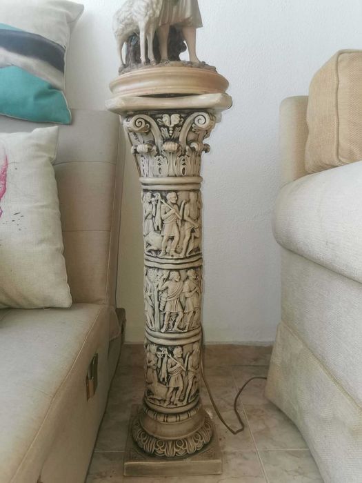 colunas de loiça decorativas