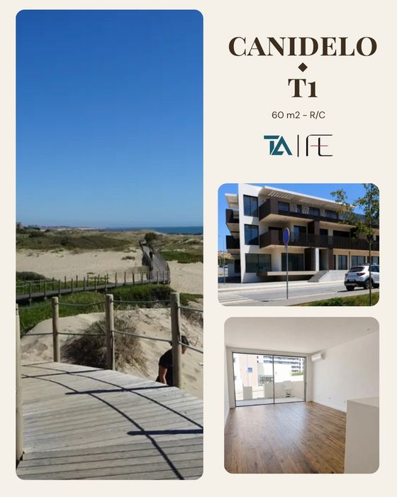 Apartamento T1 - Canidelo Living