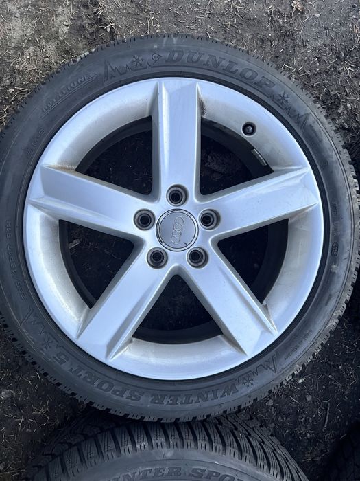 Felgi aluminiowe Audi 17” 5x112 z oponami 225/45R17