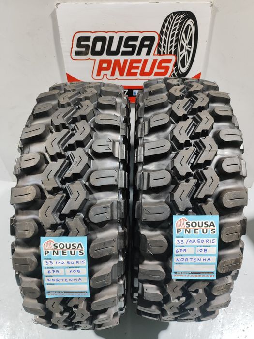 2 pneus Nortenha 33x12,50R15 Oferta da entrega em todo pais