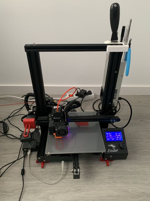 Impressora 3D Creality Ender 3 com direct drive e Klipper64550631778049123