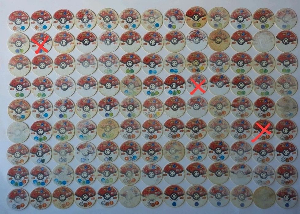 Tazos Pokemon 2 - venda à unidade
