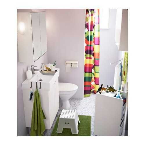 ІКЕА Табурет BOLMEN білий чорний дитяча підставка подіум икеа товари