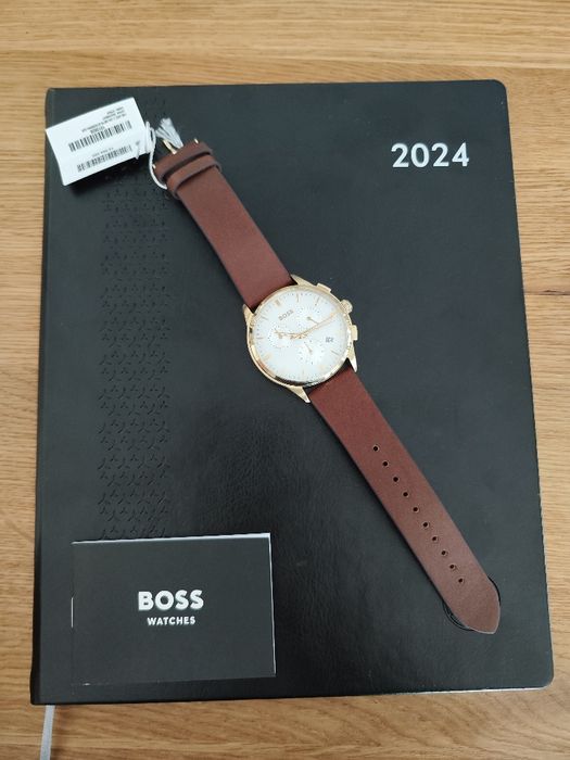 Zegarek Hugo Boss męski DAPPER skóra nowy