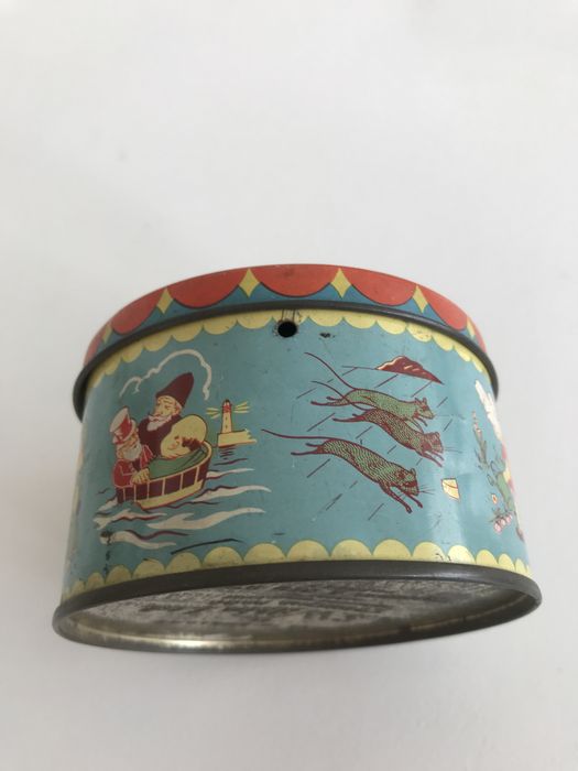 Tambor em latão antigo