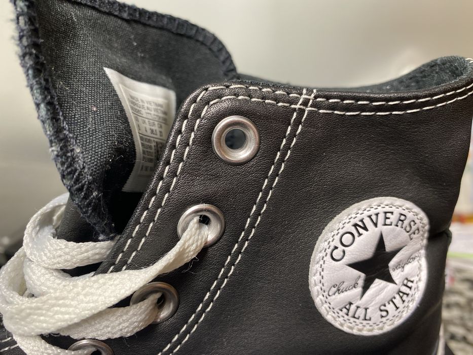 Sapatilhas  All Star/Bota pele 36,5/37 novas/pretas