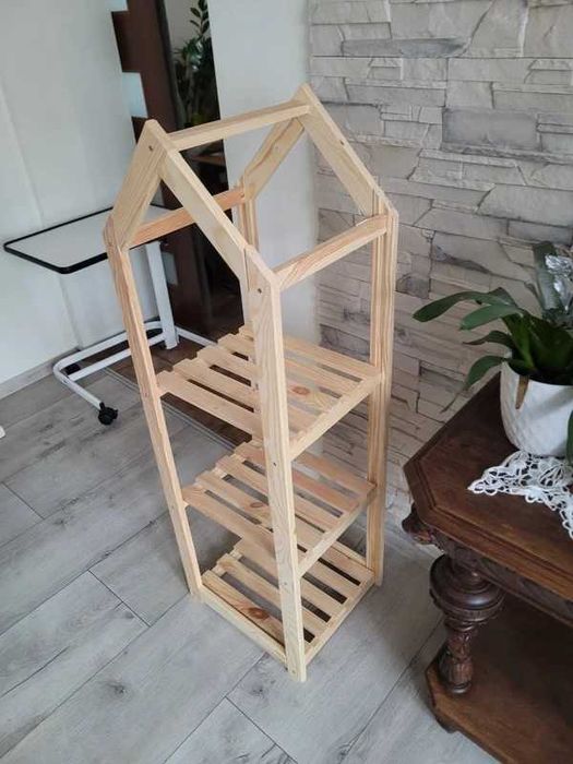 Stojak kwietnik regał na zabawki