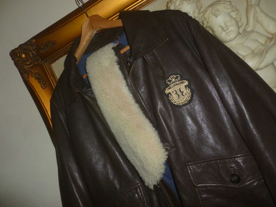 Pilotka-Billionaire-r-xl-skóra naturalna- ocieplenie-okazja-nowa-24tyś