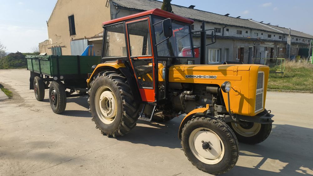 Zestaw Ursus c 360 sześćdziesiatka + Przyczepa