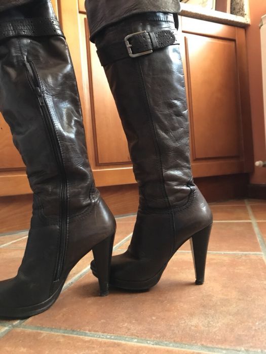 Botas Prof em pele64751303965699121