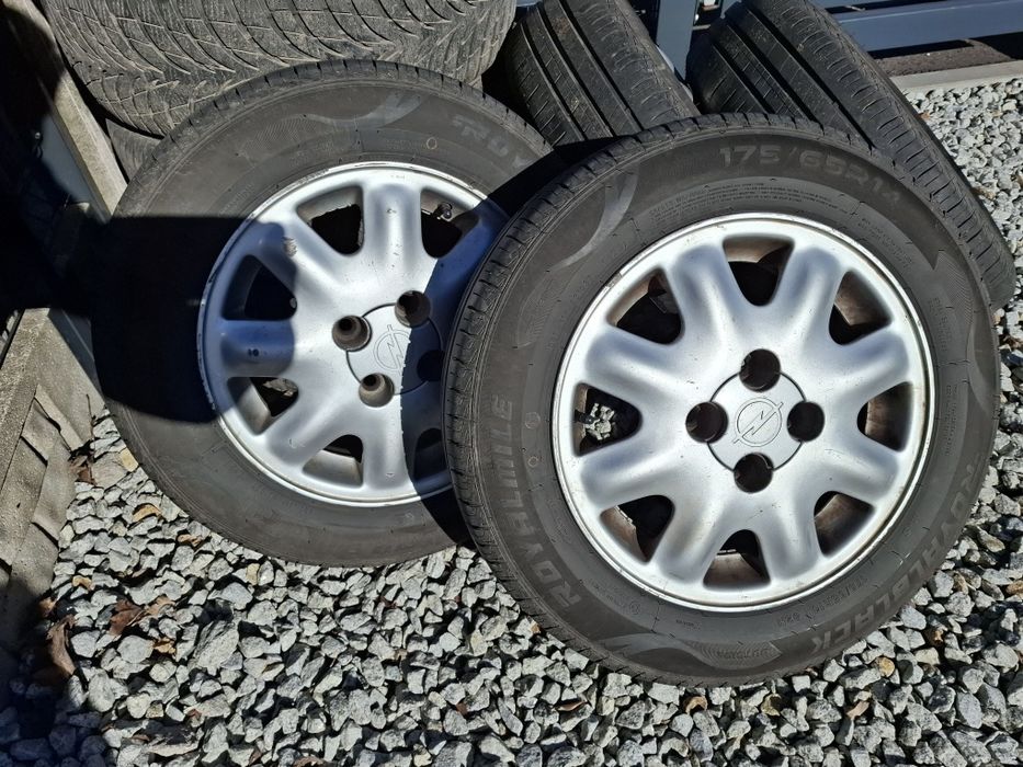 Kola na alufelgach Opel Corsa C 175/65/14