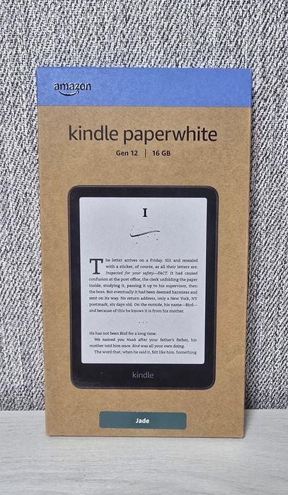 Нова електронна книга Amazon Kindle Paperwhite 16GB (12th Gen) 2024 Jade Зелений