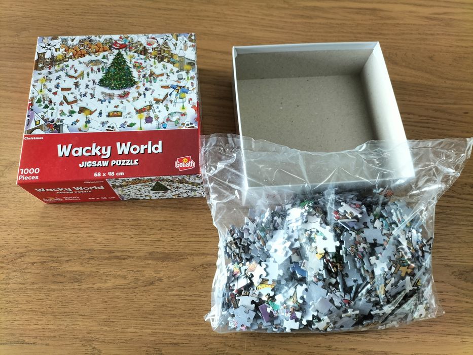 Puzzle por abrir 1000 peças Natal