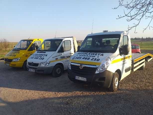 Autolaweta  Pomoc Drogowa laweta wypożyczalnia wynajem bus Holowanie