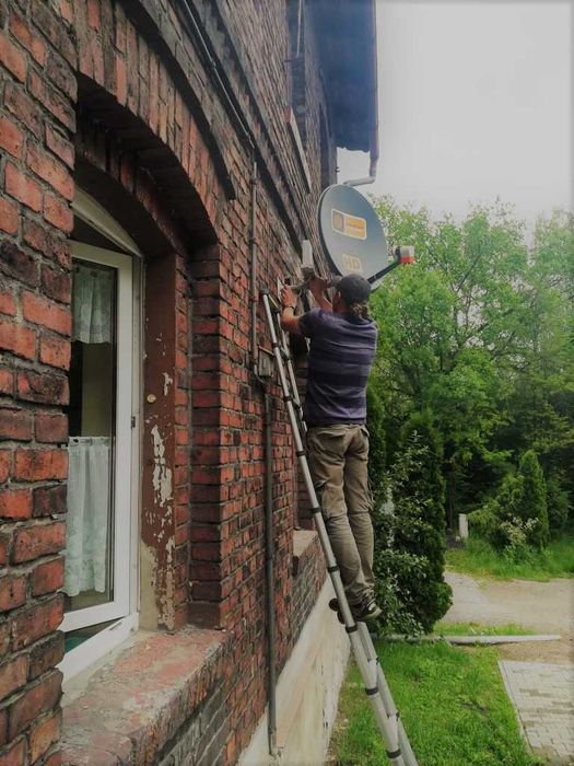 Ustawianie-Montaż-Serwis anten satelitarnych ,DVB-T Będzin Siewierz