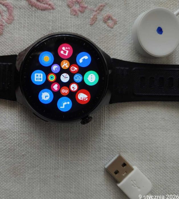 Zegarek Smartwatch do pomiaru poziomu cukru i innych