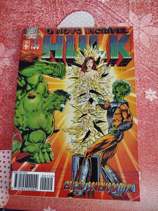Lote BD Marvel / Abril – Hulk 100 (McFarlane), Selecções Capa Dura, Capitão América e Outros