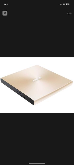 Nagrywarka ASUS ZenDrive U8M Złoty kabel USB-C najnowszy model nagrywa