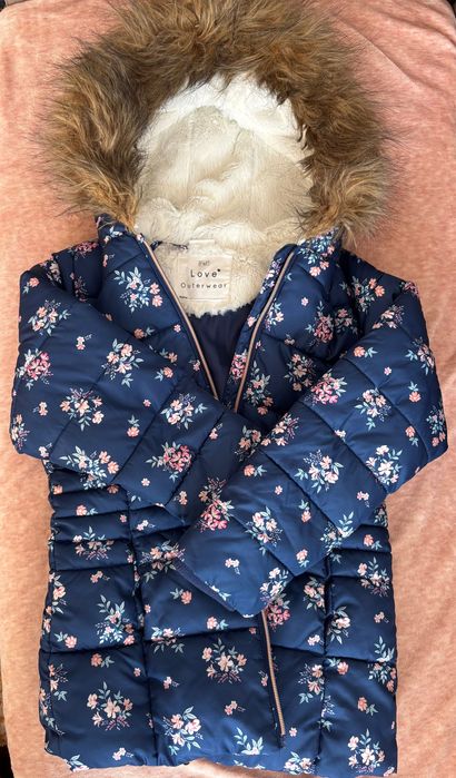 Kurtka zimowa dziewczęca firmy F&F