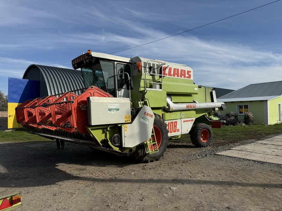 Комбайн Клас домінатор 108