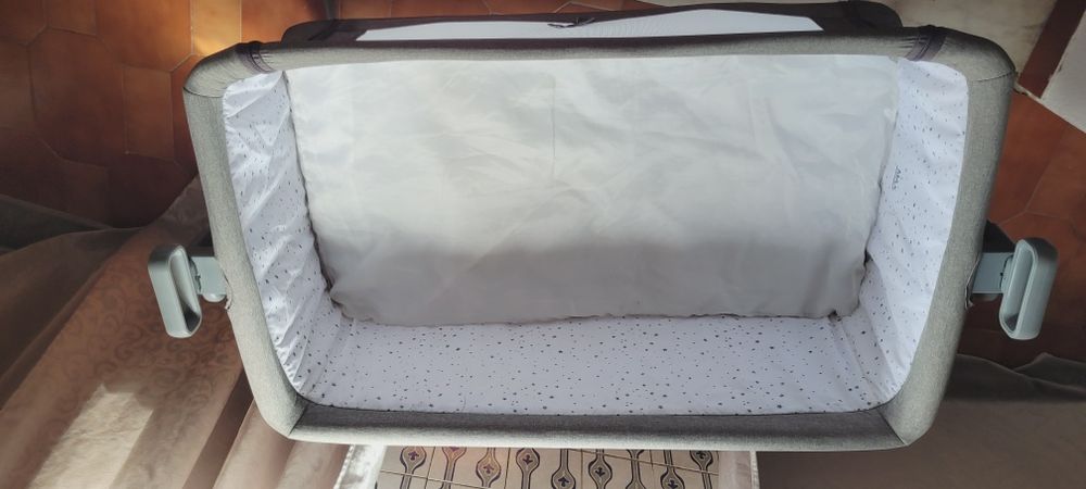Berço Kinderkraft Neste Up Cinza – Como Novo – 50€
