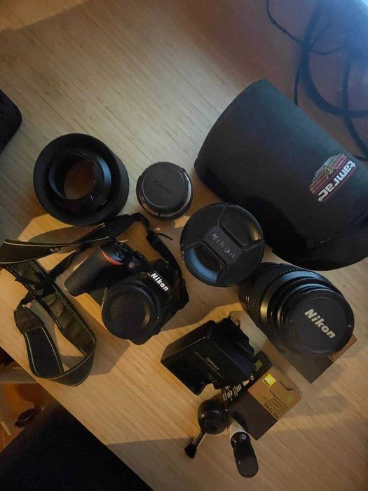 Kit Nikon D5600 + 2 Lentes – Excelente Estado