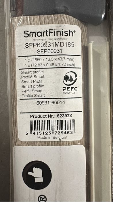 Perfil de transição Balterio SmartFinish 3-in-1