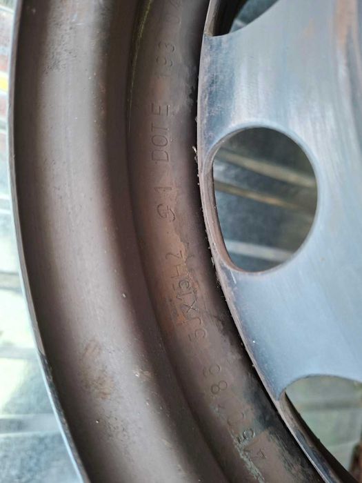 4X100 Felgi Stalowe TOYOTA YARIS III 15 Cali + Nakrętki + Ori Kołpaki