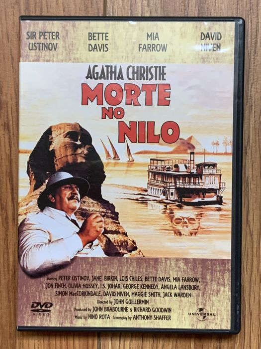 Morte no Nilo - Peter Ustinov - dvd