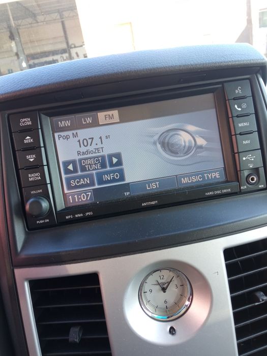 Radio nawigacja Chrysler Grand Voyager V 08< EUROPA