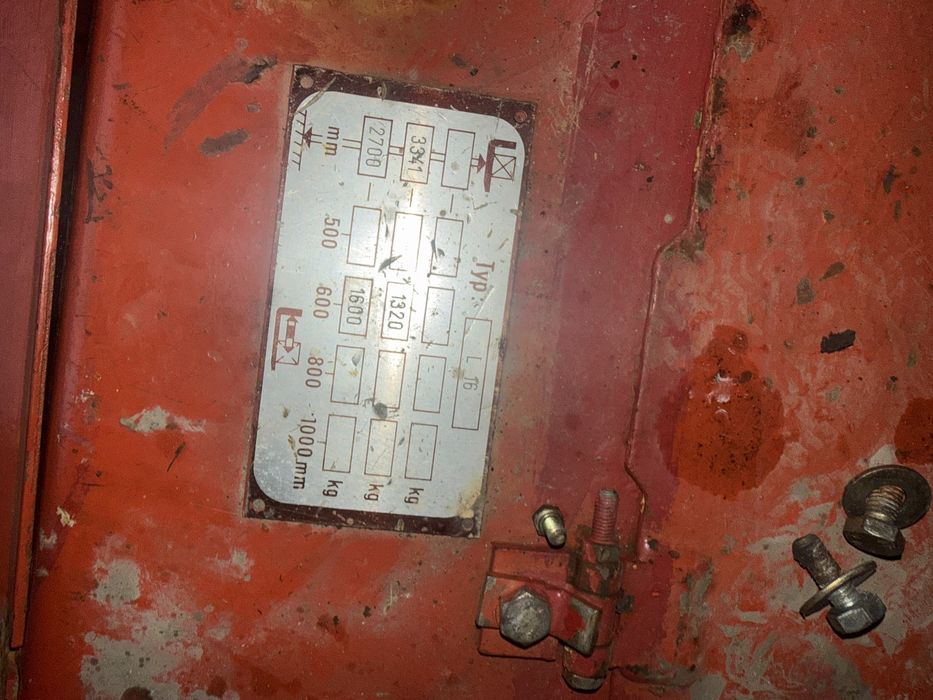 Linde l16 штабелер