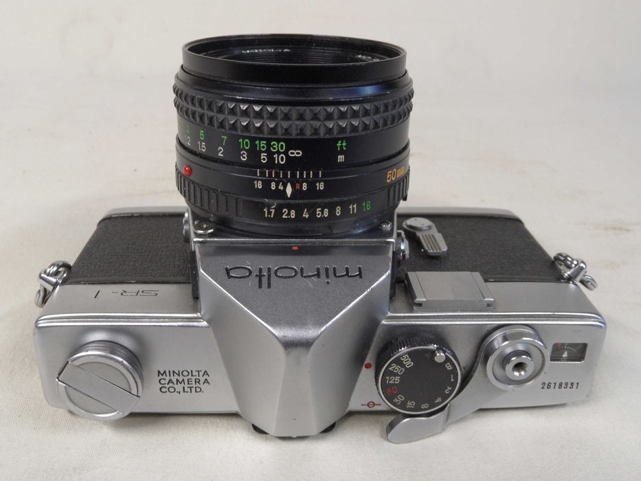 Minolta SR-1 z bardzo jasnym obiektywem