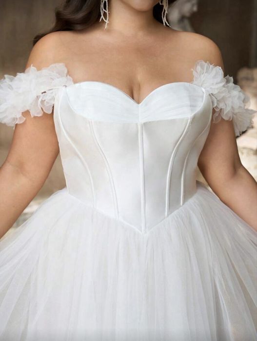 весільна сукня коротка нова