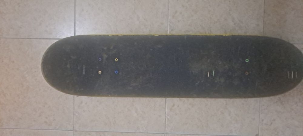 Skate  com muito uso