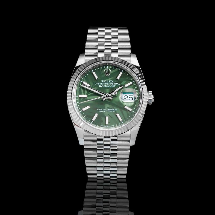 Zegarek Rolex Datejust 36 palmowa tarcza