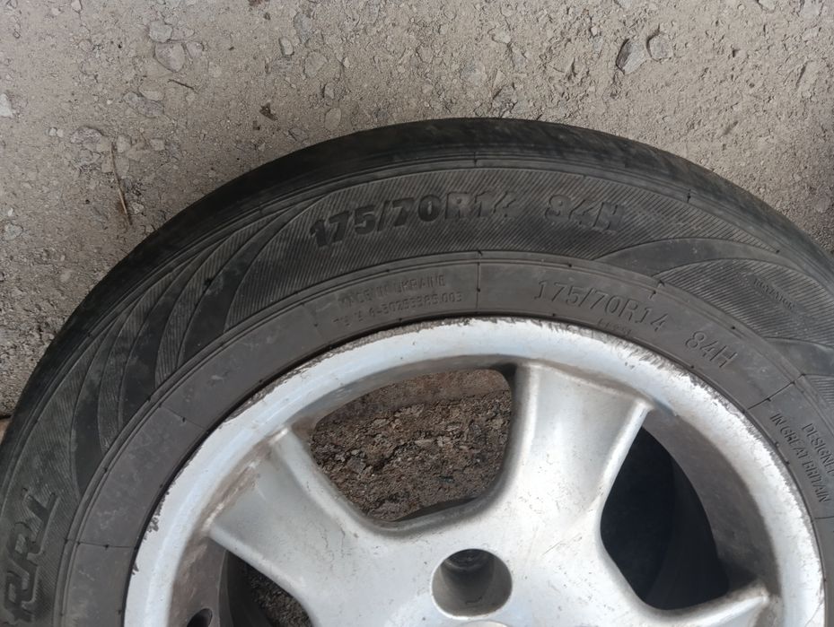 Диски колеса R14 Aluett 4/98(100) Daewoo ВАЗ Жигулі