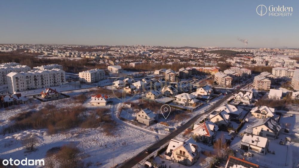 Działka budowalana 527m2 z projektem