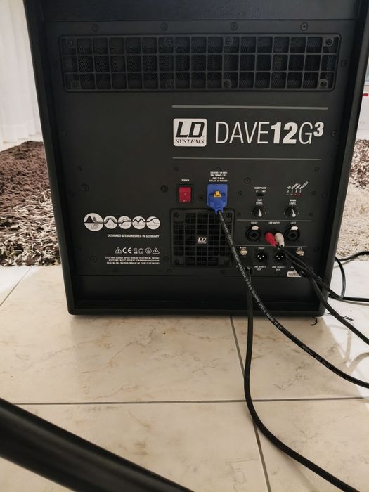 Sistema de som profissional LD systems 12dave G3